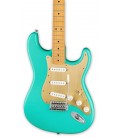 Corpo e captadores da guitarra elétrica Fender Squier modelo 40th Anniversary Strat Vintage Ed SSG