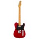 Guitarra eléctrica Fender Squier modelo 40th Anniversary Tele Vintage Edition con acabado Satin Dakota Red