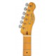 Head of the electric guitar Fender Squier model 40th Anniversary Tele Vintage Ed Satin Dakota Red
