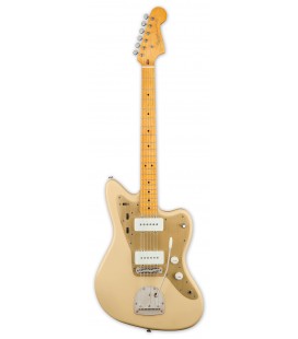 Guitarra eléctrica Fender Squier modelo 40th Anniversary Jazzmaster Vintage Edition con acabado Satin Desert Sand