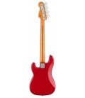 Costas da guitarra baixo Fender Squier modelo 40th Anniversary Precision Bass Vintage Ed Satin Dakota Red