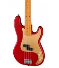 Corpo e captadores da guitarra baixo Fender Squier modelo 40th Anniversary Precision Bass Vintage Ed Satin Dakota Red