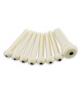 Set of pins in beige plastic Fender for acoustic guitar bridge