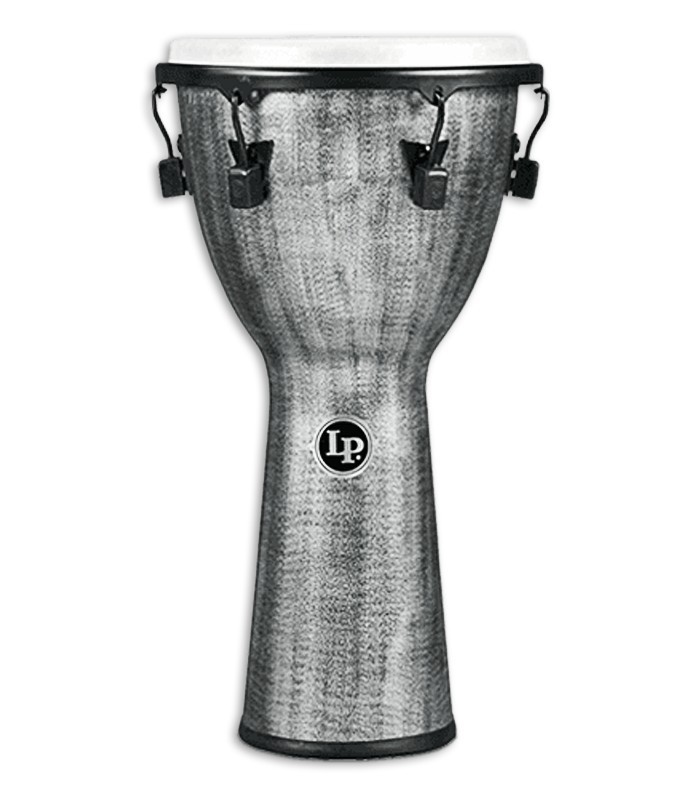 Djembe LP model LP727G World Beat FX of 12 1/2" size with mechanical tuning and grey finish
