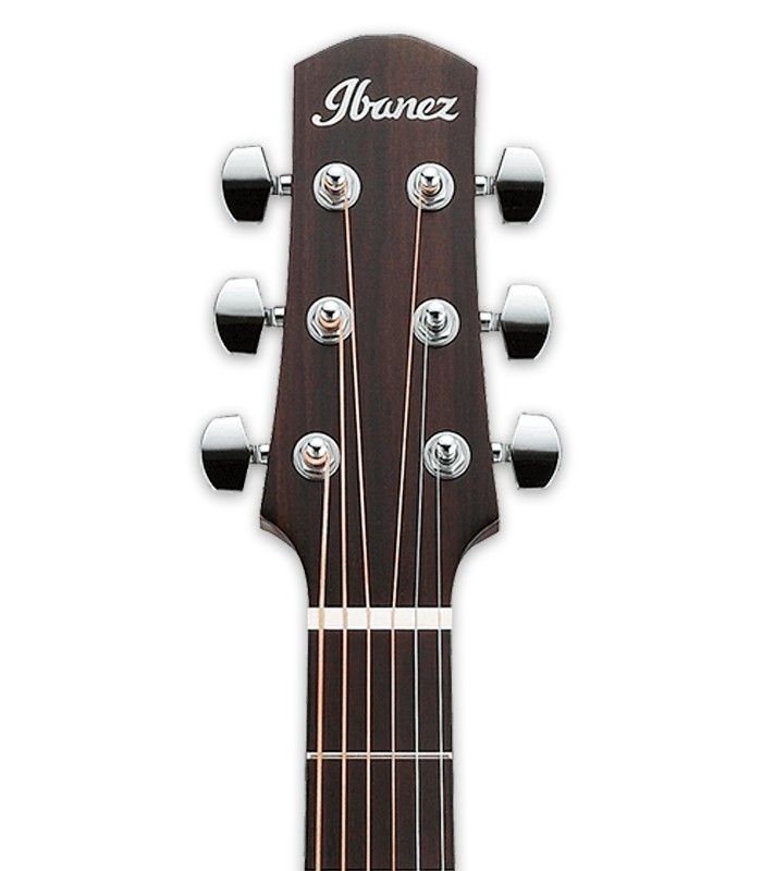 Cabeça da guitarra eletroacústica Ibanez modelo AAD170CE LGS
