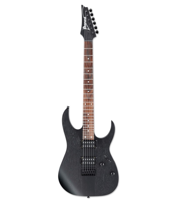 Electric guitar Ibanez model RGRT421 WK with Weathered Black finish