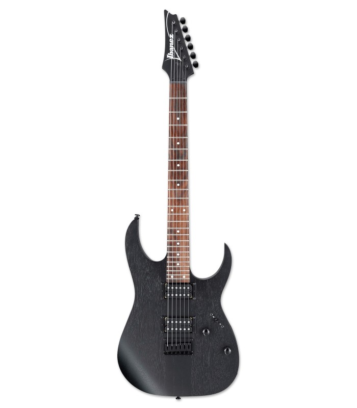 Guitarra eléctrica Ibanez modelo RGRT421 WK con acabado Weathered Black