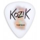 Other side of the pick Dunlop model BL 25 of 1 mm with Frank Kozik signature