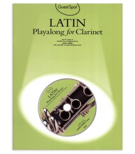 Capa do livro Guest Spot Latin for Clarinet Book/CD