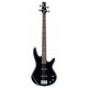 Guitarra bajo Ibanez modelo GSR180 BK de 4 cuerdas con acabado negro