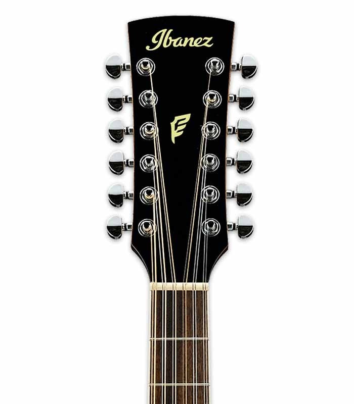 Cabeça da guitarra eletroacústica Ibanez modelo PF1512ECE NT