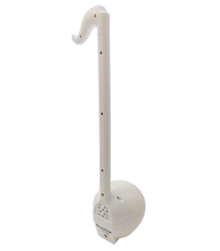 Espalda del otamatone modelo Original blanco
