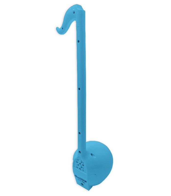 Back of the otamatone model Original blue