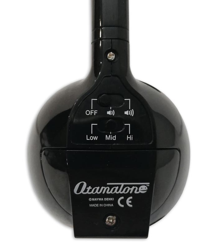 Controlos do otamatone modelo Original preto