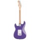 Back of the eletric guitar Fender Squier model Sonic Strat  IL Ultraviolet