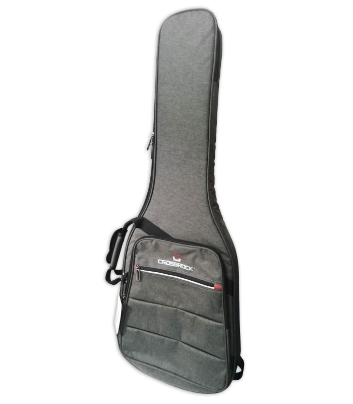 Funda Crossrock modelo CRSG207EGY con 20mm de acolchado para guitarra eléctrica