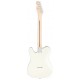 Costas da guitarra eléctrica Fender Squier modelo Affinity Telecaster Olympic White