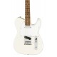 Body and pickups of the electric guitar Fender Squier model Affinity Telecaster Olympic White