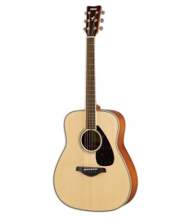 Guitarra folk Yamaha modelo FG820 Abeto Caoba con acabado natural