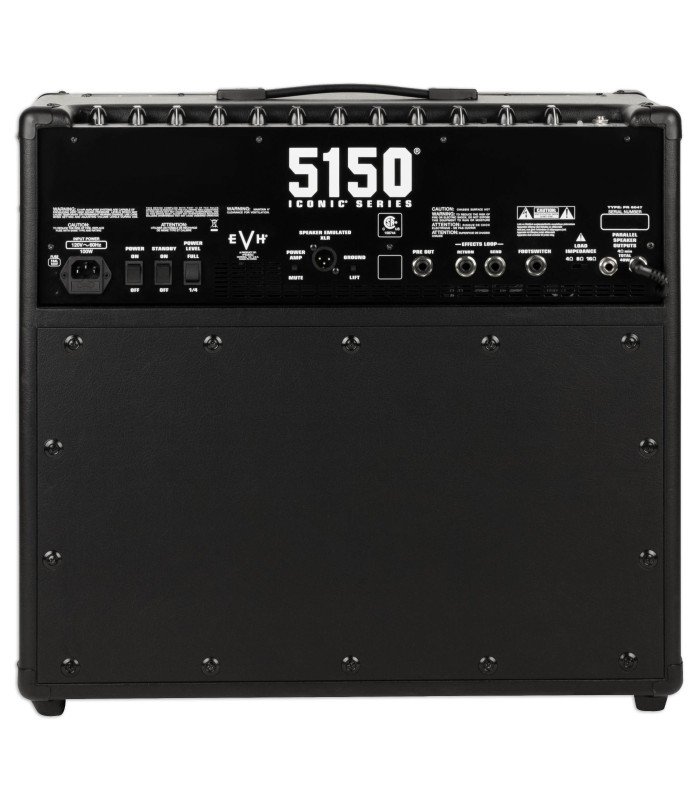 Entradas y salidas del amplificador EVH modelo 5150 Iconic 40W