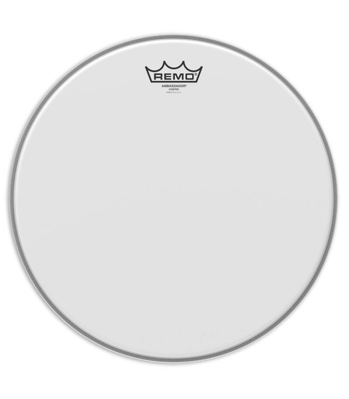 Drumhead Remo model Ambassador BA-0110-00 of 10", coated and in white color
