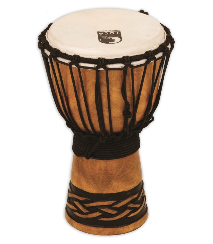 Djembe Toca Origins Series  modelo TODJ 7CK con 7" y con afinación por cuerdas