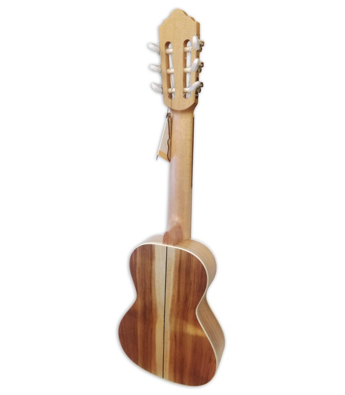 Solid koa back and sides from the guitalele APC model GC Classic