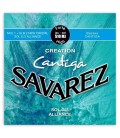 Portada del embalaje del juego de cuerdas Savarez modelo 510MJ Creation Cantiga de tensión alta para guitarra clásica