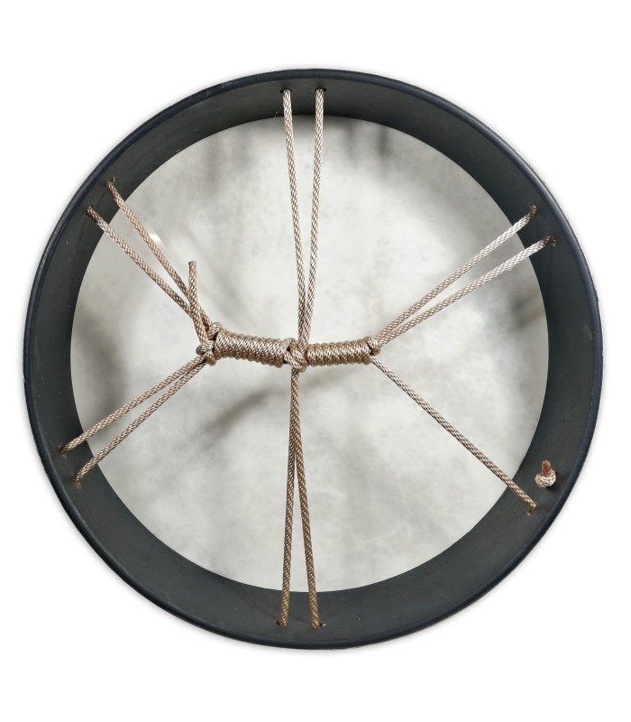 Back and rope handle detail of the drum Remo model Buffalo Drum E1-0316-00
