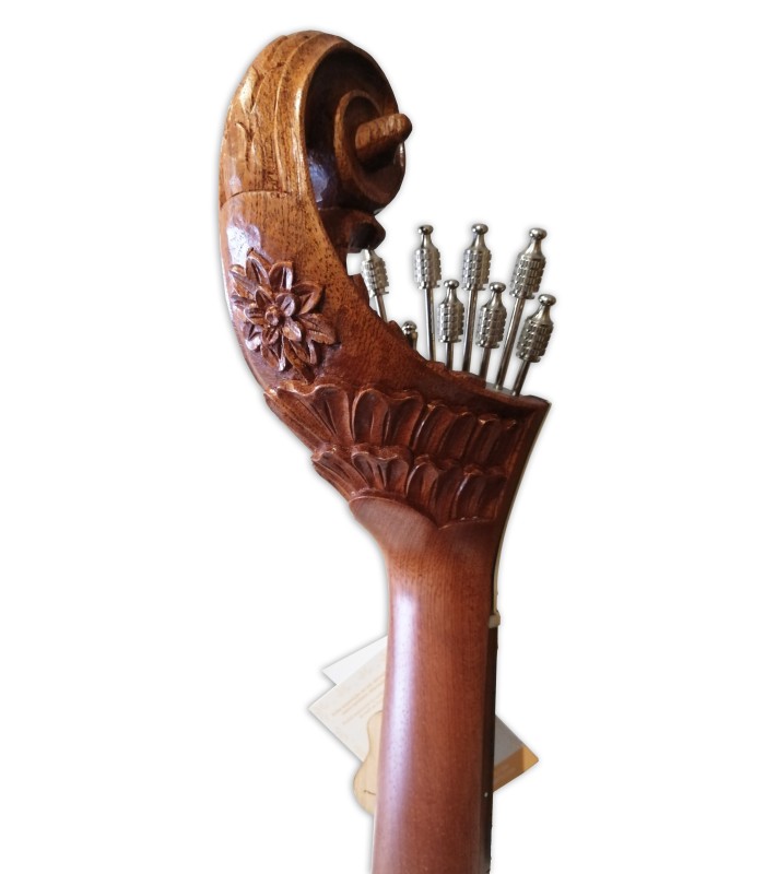 Cabeza tallada de la guitarra portuguesa APC 312LS de lujo