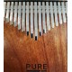 Detalle das lâminas da kalimba Gewa modelo F835560