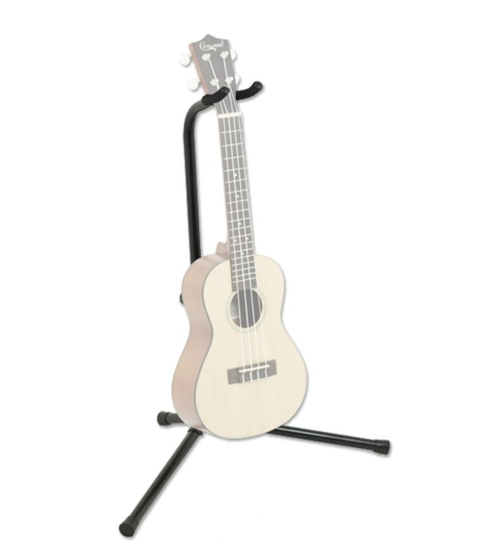 Suporte Ortolá modelo SU001 com um ukulele