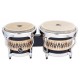 Pair of bongos LP model LPA601-SCC Aspire Accent with shells in Siam oak wood