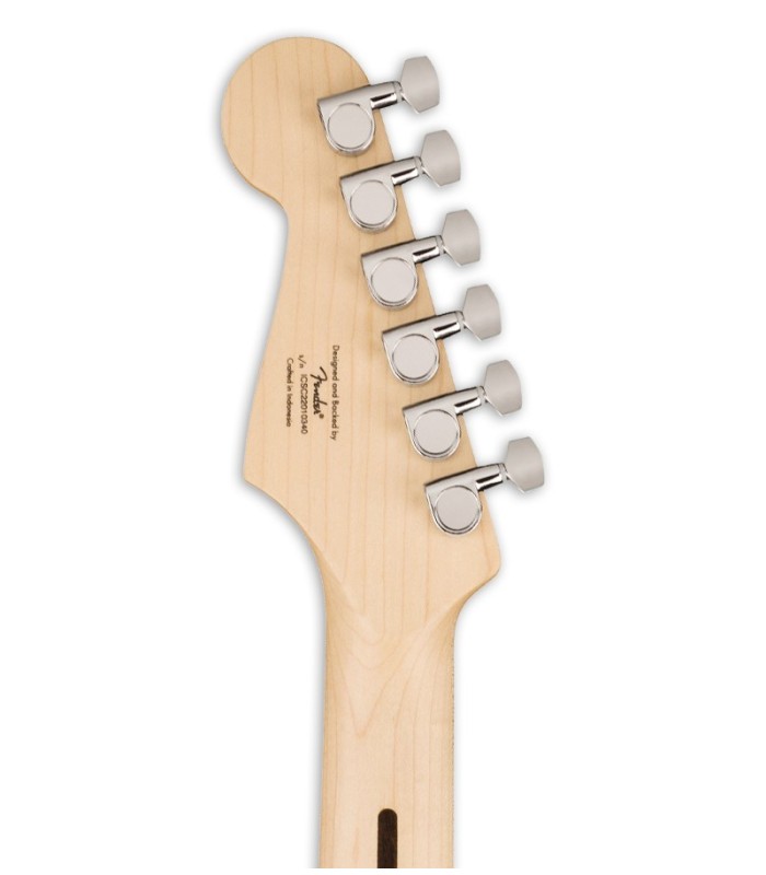 Carrilhão da guitarra elétrica Fender Squier modelo Sonic Strat MN 2TS