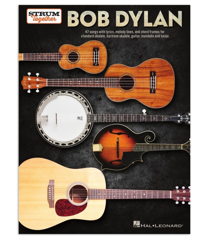 Capa do livro Bob Dylan Strum Together