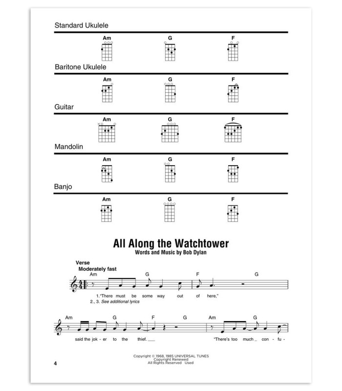 Amostra do livro Bob Dylan Strum Together