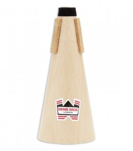 Surdina Denis Wick modelo 5551 em madeira para trompete