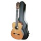 A Alhambra 9P é uma guitarra clássica profissional. Inclui estojo de protecção e transporte.