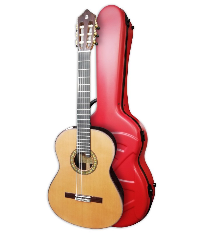 Guitarra clássica Alhambra modelo 11P com estojo