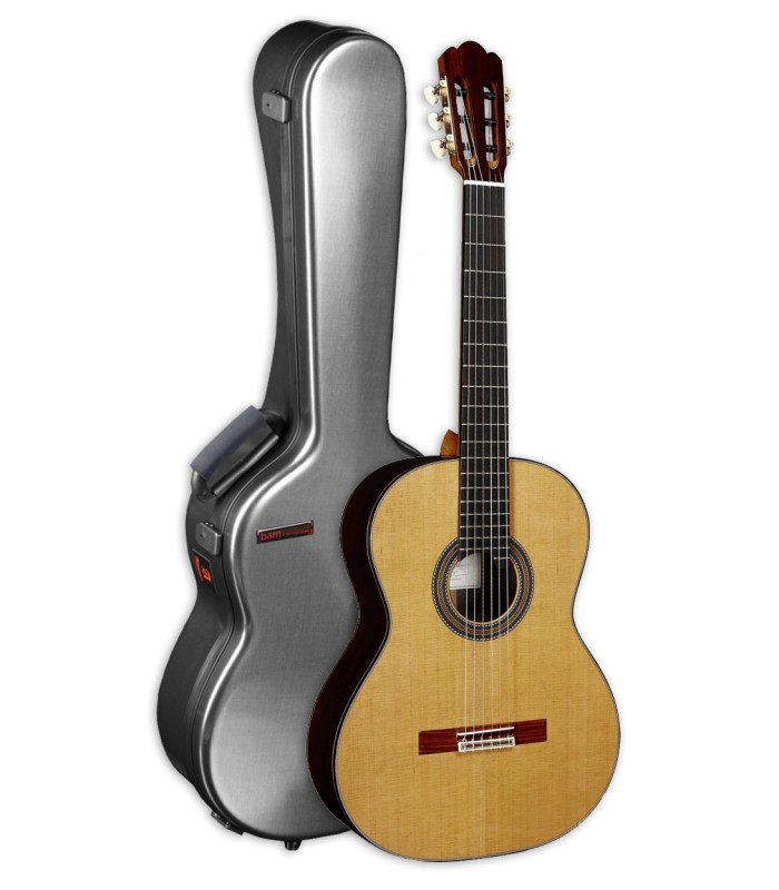 Classical guitar Alhambra model Professional José Miguel Moreno Série C with case