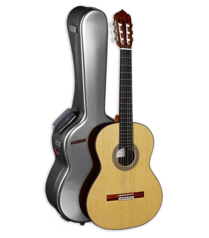 Guitarra
Clássica Alhambra Profissional Mengual & Margarit Série C com Estojo