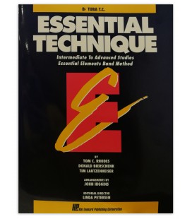 Capa do livro Essential Technique Bb Tuba HL
