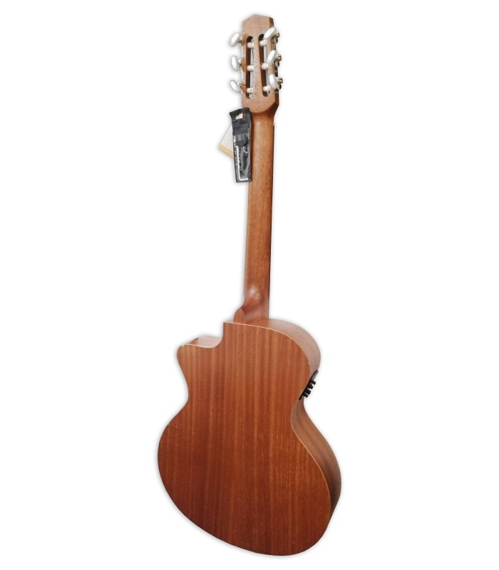 Fondo y aros en sapelie de la guitarra clásica APC modelo EA100 CROSS CW Crossover