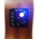 Detalhe do preamp da guitarra clássica APC modelo EA100 CROSS CW Crossover
