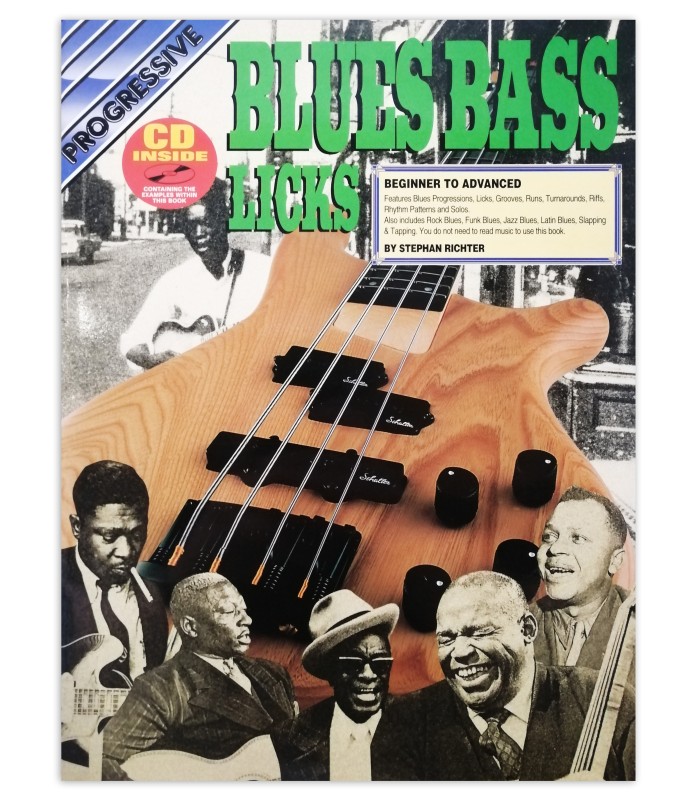 Capa do livro Blues Bass Licks