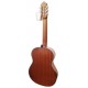 Sapelly back and sides of the classical guitar APC model 1C for left hand
