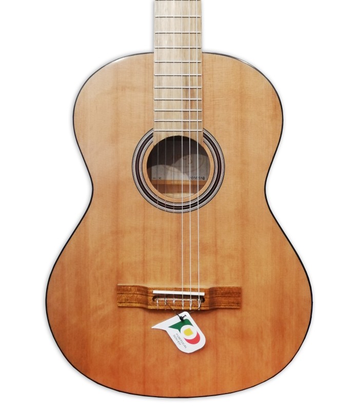 Tapa en cedro de la guitarra clásica APC modelo 1C para zurdo