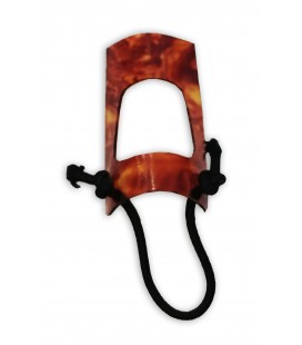 Unha Dragão de forma quadrada em material de imitação de tartaruga para guitarra portuguesa