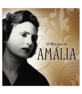 Capa da embalagem do CD WMR Amália Rodrigues - O Melhor de Amália