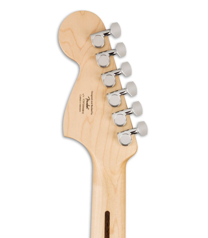 Clavijero de la guitarra eléctrica Fender Squier modelo Sonic Mustang WN Torino Red